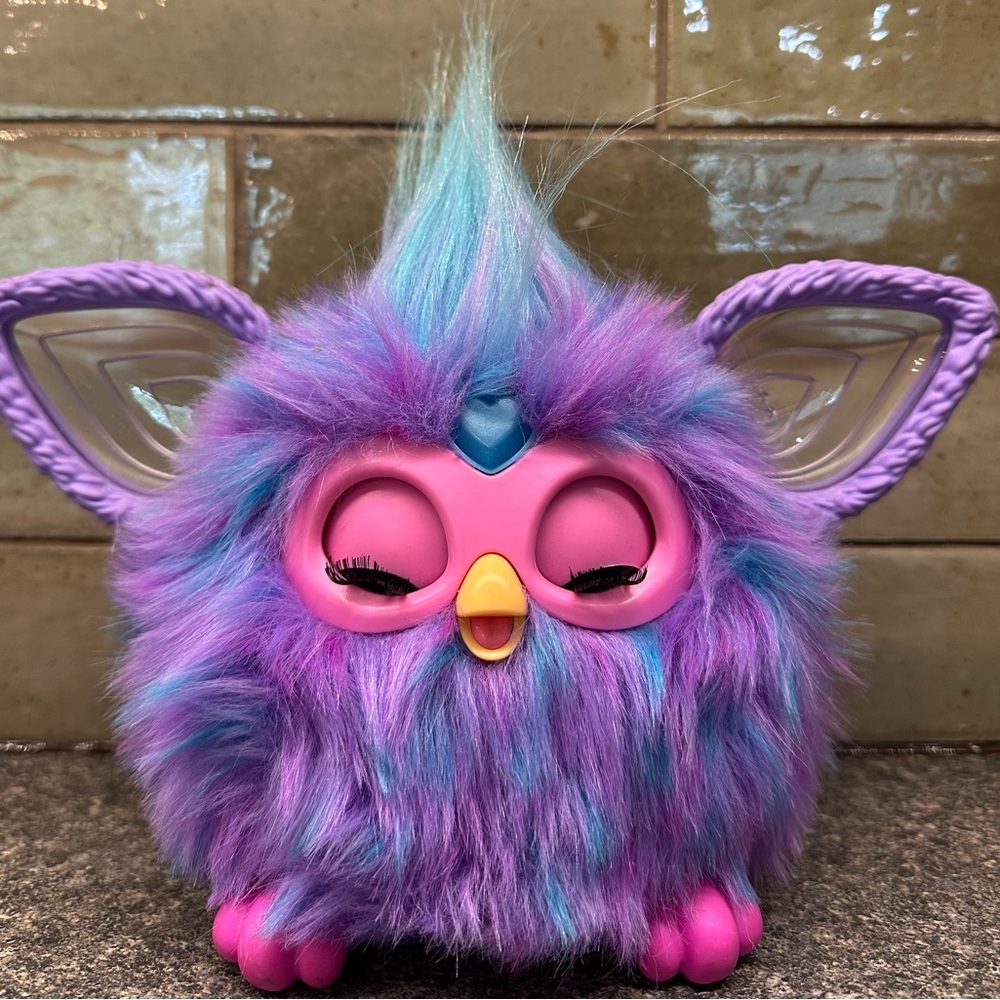 Furby Purple and Pink Interactive Pet Toy